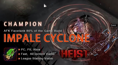 [3.12] PoE Heist Champion Cyclone Duelist Starter Build (PC,PS4,Xbox,Mobile)